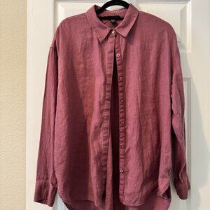 ATHLETA Retreat Linen Top